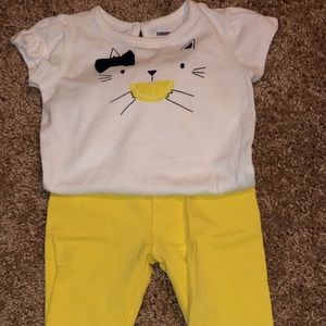 Lemon Gymboree outfit
